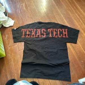 Champion Texas Tech Red Raiders Black Spellout T-Shirt